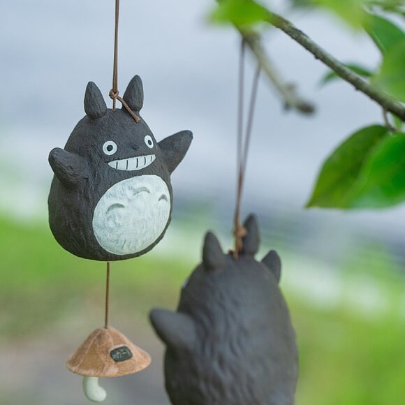 LAST DAY CLOSE SHOP Totoro HANDMADE Japanese Anime Ghibli Wind chime  Bell - Picture 6 of 7